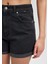 Clara 90lar Antrasit Jean Şort 1450181234 5