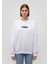 Miav Baskılı Beyaz Sweatshirt1610964-620 3