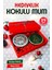 Tuğset Etiket Yılbaşı Hediyelik Metal Kutu Kokulu Mum 2'li set no:1 Christmas Gift CANDLE-T1104 1