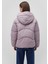 Kapüşonlu Lila Şişme Mont1110199-70107 4