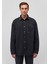 Aidan Mavi Black Antrasit Jean Gömlek0210588-85622 3