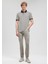 Jake Mavi Black Gri Gabardin Pantolon0042283622 1