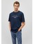 İstanbul Baskılı Lacivert Tişört 0611881-70490 2