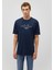 İstanbul Baskılı Lacivert Tişört 0611881-70490 3