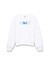 Logo Kedi Baskılı Beyaz Sweatshirt7S10001-620 3