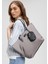 Gri Omuz Çantası 198698-82758 1