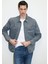 Loran Premium Blue Puslu Açık Gri Jean CEKET0110003-86615 1