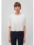 Lux Touch Tencel TM Beyaz Modal Basic Crop Tişört 1612231-70057 3