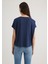 Lux Touch TENCEL TM Lacivert Modal Basic Tişört 167245-70487 4