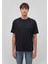 2li Oversize Siyah Basic Tişört Seti 5