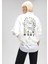 Spongebob Baskılı Beyaz Sweatshirt 1S10126-70057 1