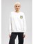 Spongebob Baskılı Beyaz Sweatshirt 1S10126-70057 3