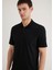 Siyah TENCEL TM Polo Tişört 0611837-900 2