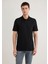 Siyah TENCEL TM Polo Tişört 0611837-900 3