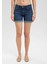 Pixie Casual Vintage Derin Mavi Jean Şort 1437087076 3