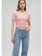 Crop Pembe Triko Top1710424-71247 2