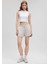 TENCEL TM Karışımlı Bej Şort1410154-83746 1