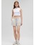 TENCEL TM Karışımlı Bej Şort1410154-83746 2