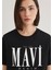 Mavi Logo Baskılı Siyah Tişört 1611990-900 5