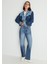 Savannah Recycled Blue Parçalı Jean Pantolon 1010616-87976 3
