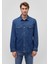 Ted Koyu Indigo Mavisi Denim Jean Gömlek 0210909-87935 3