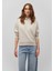 Kapüşonlu Bej Sweatshirt 1S10191-70143 2