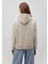 Kapüşonlu Bej Sweatshirt 1S10191-70143 4