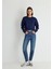 Cindy Classic Denim Gölgeli Koyu Mavi Jean Pantolon 100277-87925 1