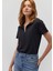 Lux Touch TENCEL TM Siyah Modal Polo Tişört 1612695-900 1