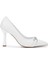 Kadın Deri Beyaz Topuklu Ayakkabı 1063 134462 Bn Ayk SK24-25 Beyaz Cılt 1