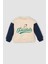 Erkek Bebek Snoopy Bisiklet Yaka İçi Yumuşak Tüylü İnce Sweatshirt D4609A524AU 1