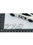Porsche 718 Bagaj 3M 3D Gri Abs Yazı Logo Amblem 4