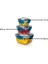 3'lü Set Master Kare Saklama Kabı (275 ml - 500 ml - 900 Ml) 1
