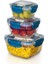 3'lü Set Master Kare Saklama Kabı (275 ml - 500 ml - 900 Ml) 4