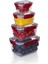 4'lü Master Dikdörtgen Saklama Kabı (550 ml - 1000 ml - 1800 ml - 3000 Ml) 2