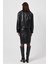 Emily Siyah Oversize Deri Mont 4