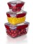 3'lü Master Dikdörtgen Saklama Kabı (400 ml - 800 ml - 1400 Ml) 3