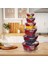 6'lı Set Master Kare Saklama Kabı (275 ml - 500 ml - 900 ml - 1500 ml - 2400 ml - 3750 Ml) 1