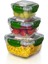 3'lü Master Dikdörtgen Saklama Kabı (550 ml - 1000 ml - 1800 Ml) 1