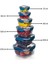 6'lı Set Master Kare Saklama Kabı (275 ml - 500 ml - 900 ml - 1500 ml - 2400 ml - 3750 Ml) 2