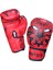 Drago Boks Eldiveni Kırmızı 16 oz Cırt Bantlı Suni Deri Malzeme ile Üretilmiştir 4