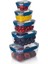 5'li Master Dikdörtgen Saklama Kabı (550 ml - 1000 ml - 1800 ml - 3000 ml - 5000 Ml) 3