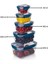 5'li Master Dikdörtgen Saklama Kabı (550 ml - 1000 ml - 1800 ml - 3000 ml - 5000 Ml) 4