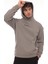 Füme Sırtı Baskılı Kapüşonlu Üç Iplik Oversize Sweatshirt- 2441 4