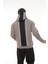 Füme Sırt Şeritli Kapüşonlu Üç Iplik Oversize SWEATSHIRT-2437 5