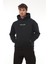 Lacivert Sırtı Etnik Baskılı Kapüşonlu Üç Iplik Oversize SWEATSHIRT-2438 5