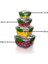4'lü Set Master Kare Saklama Kabı (275 ml - 500 ml - 900 ml - 1500 Ml) 2