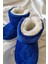 Peluş Bebek Tüylü Kaymaz Taban Patik 0-12 Ay Panduf 3