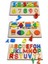 Ahşap Puzzle 3'ü 1 Arada Alfabe - Geometri - Sayılar 1