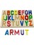 Ahşap Puzzle 3'ü 1 Arada Alfabe - Geometri - Sayılar 3